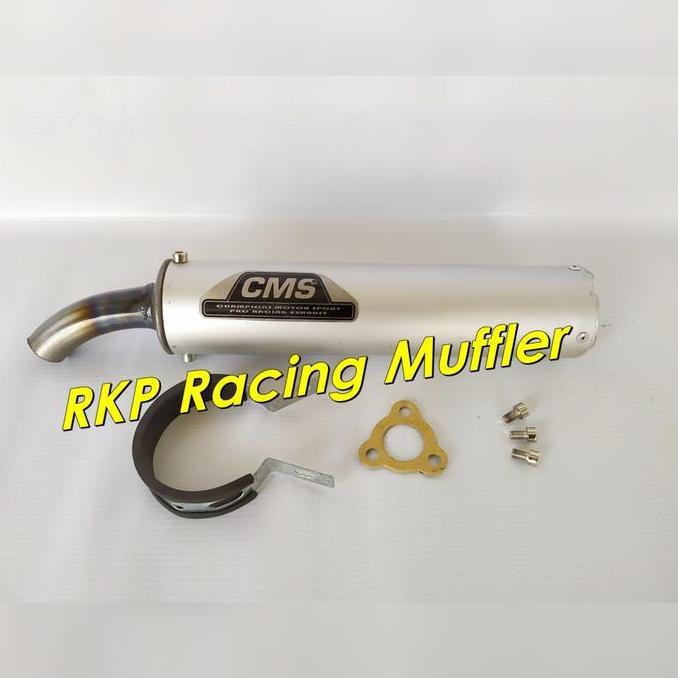 Silencer only knalpot CMS Ninja 150 R RR SS RX-King RX-Z Satria F1ZR