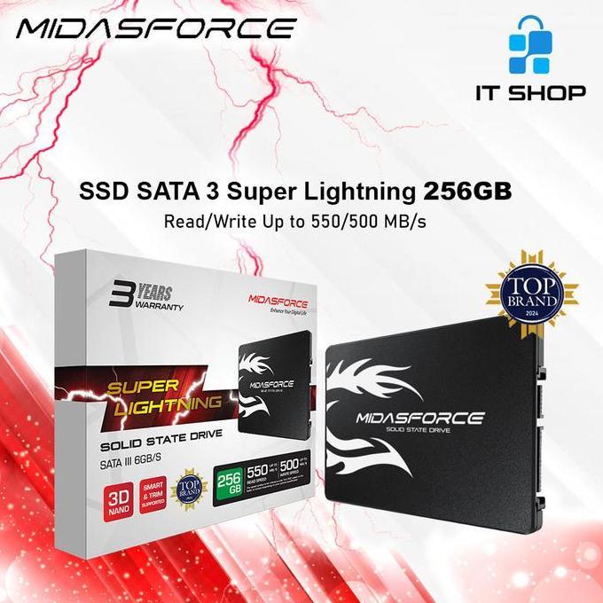 Midasforce SSD Superlightning 256GB