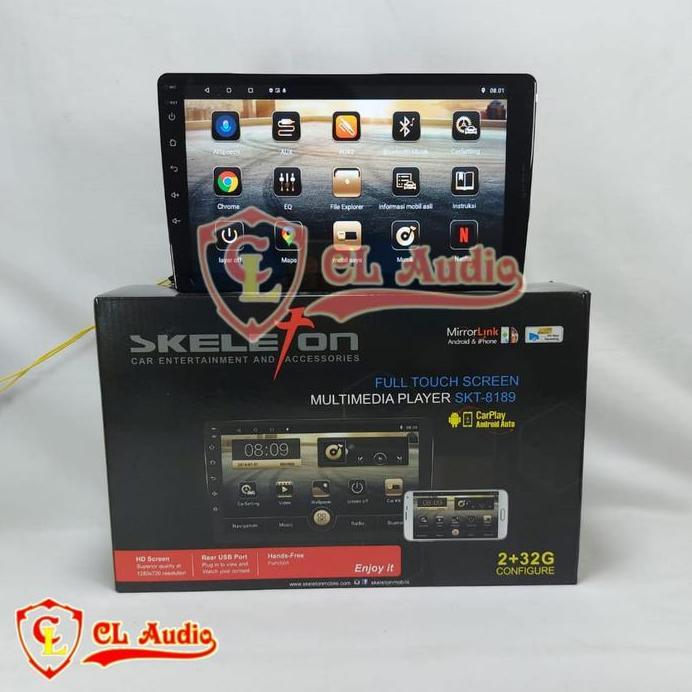 Head Unit Android 9 Inch OEM Brio/Mobilio/Brv 2016 Up