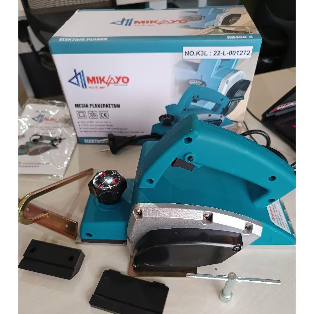 FREE ONGKIR PAKET TUKANG LENGKAP 4 ITEM - MESIN CIRCULAR SAW MIKAYO + MESIN PLANNER MIKAYO + MESIN B