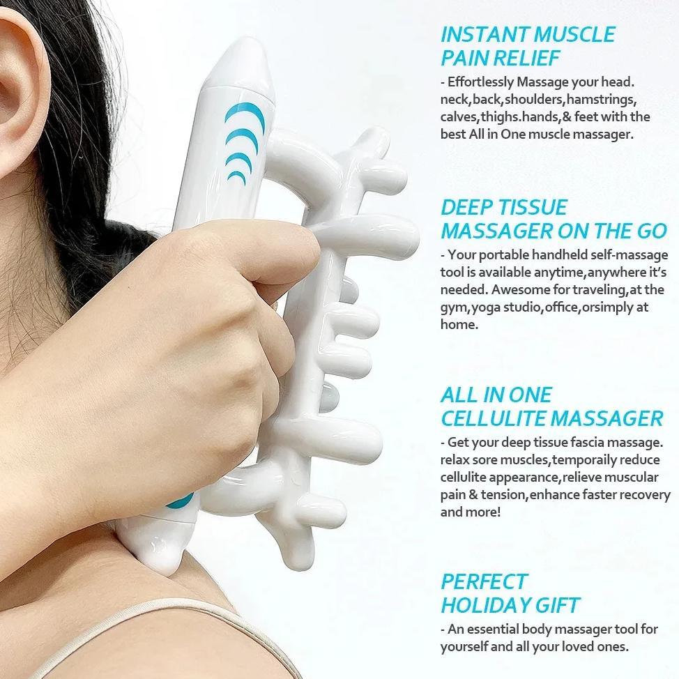Neck Massager, Fascia Roller, Myofascial Release Scraper, Physiotherapy Equipment, Shoulder Chiropra