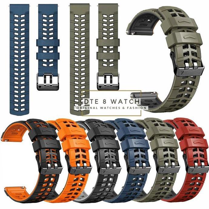 Strap Zeblaze Ares 3 Pro Silikon Rubber Slim 22mm Gz Quick Release murah