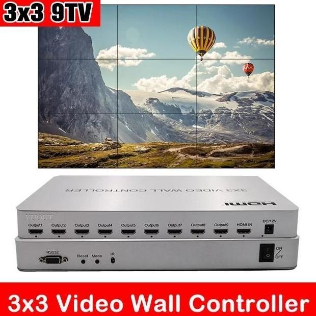 Ready Lexcron Video Wall 3x3 4K - Video Wall 3x3 4K