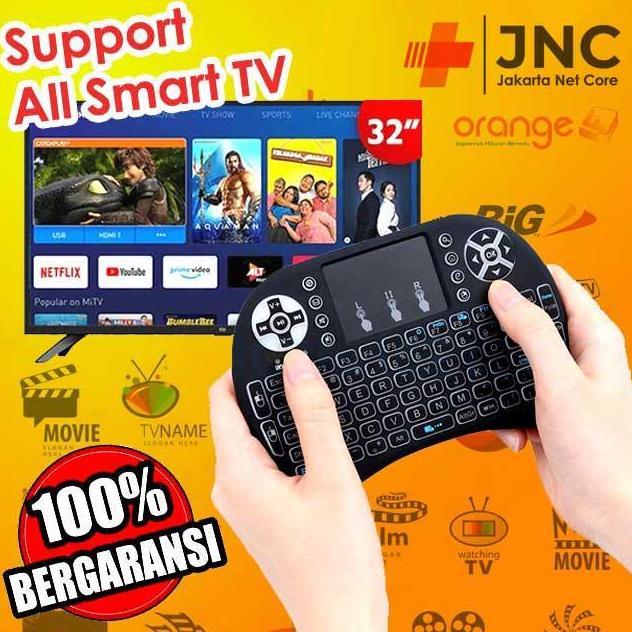 Ready Remote SMART TV Keyboard Samsung Xiaomi LG Mi TV Realme Sharp