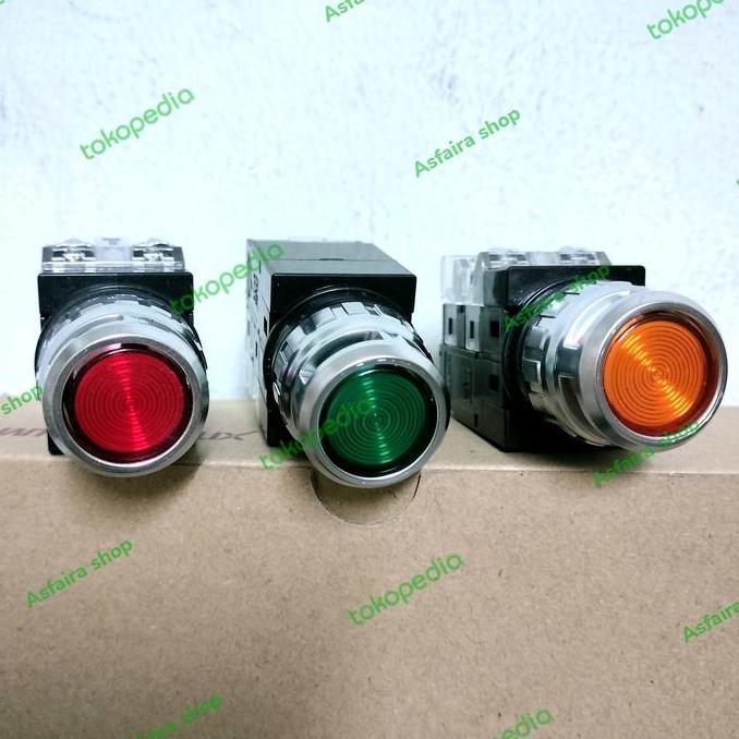 Ready PUSH BUTTON LAMP CRX-G25MD / PUSH BUTTON LAMP HANYOUNG 24vdc
