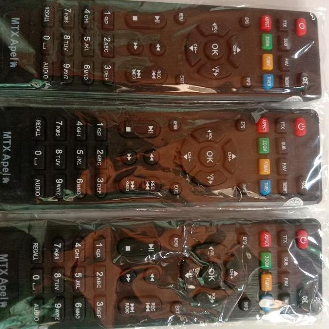 Ready Remote Stb matrix Apple hd merah