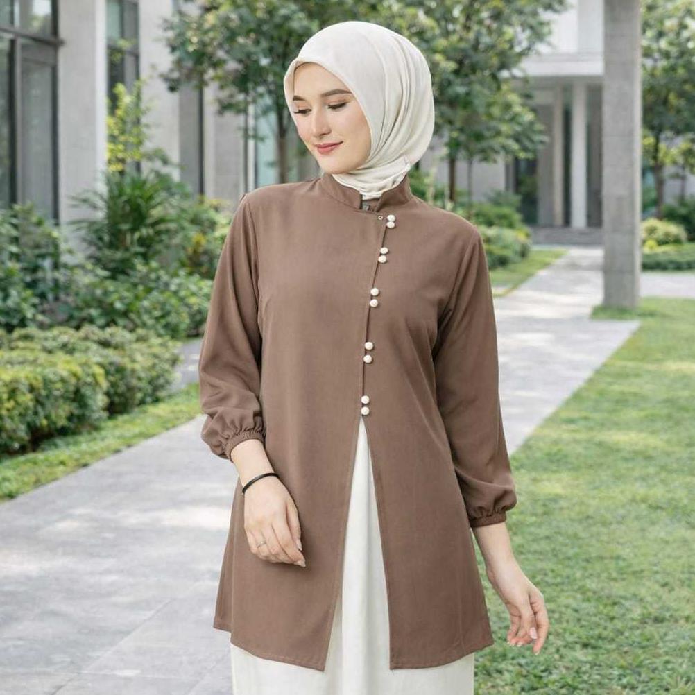 Cuci Gudang Tunik Simple Mewah Yang Menawan