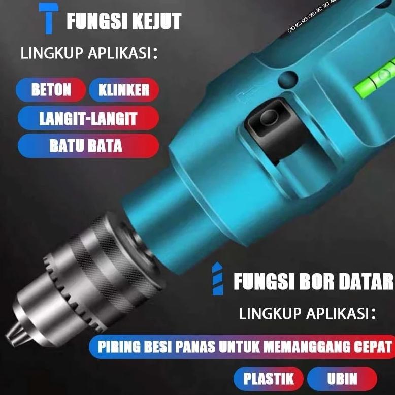 DISKON CHIC  BOR DAN GERINDA MESIN BOR LISTRIK GERINDA DAN BOR MESIN BOR LISTRIK BOR GERINDA PAKET B