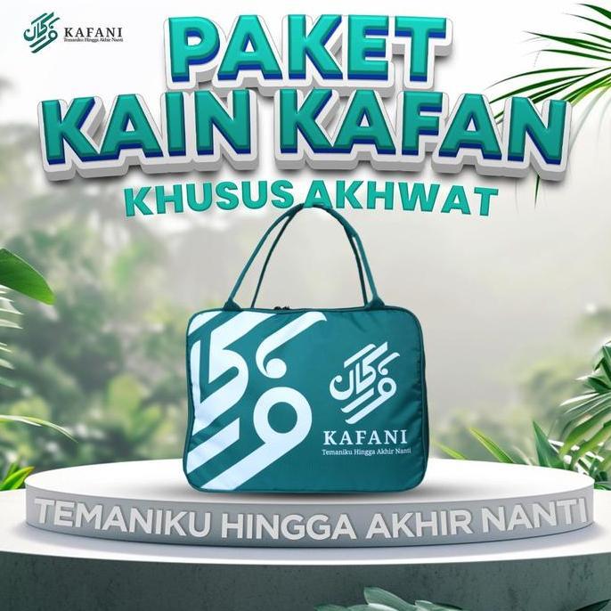 Best Seller, Paket Kain Kafan Kafani Perempuan - Akhwat