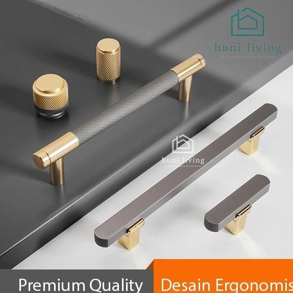 VEZALA Stainles Handle Pegangan Pintu Laci Lemari Furniture Rumah Gagang Pintu, Pegangan Furniture T