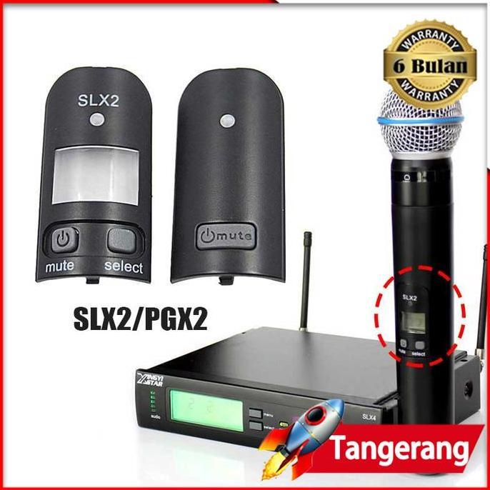 TOKOKUSHOP Cover Tombol Mic On Off Switch Button Microphone Shure SLX2 PGX2