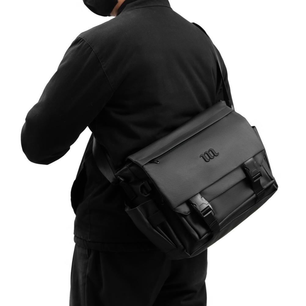 ORIGINAL MIVVER | NIFTY TAS LAPTOP 14" TABLET SLEEVE IPAD SLINGBAG WATERPROOF ANTI AIR RINGAN