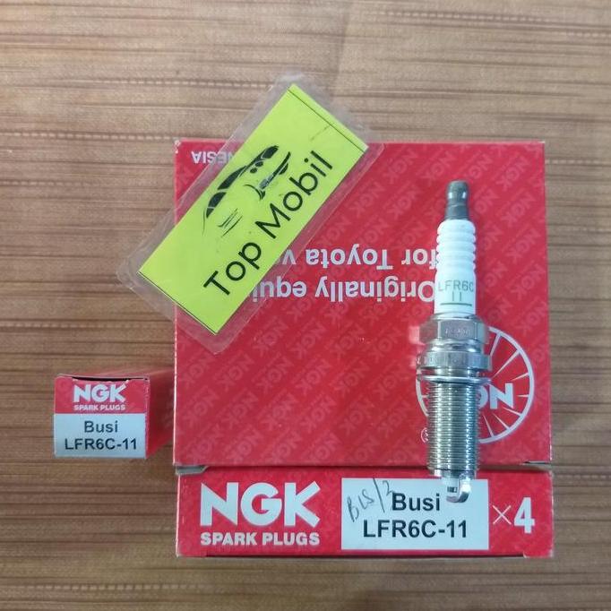 ROKAROKEON Busi NGK LFR6C-11 Fortuner 2005 Innova 2004 Kijang Innova 2000cc