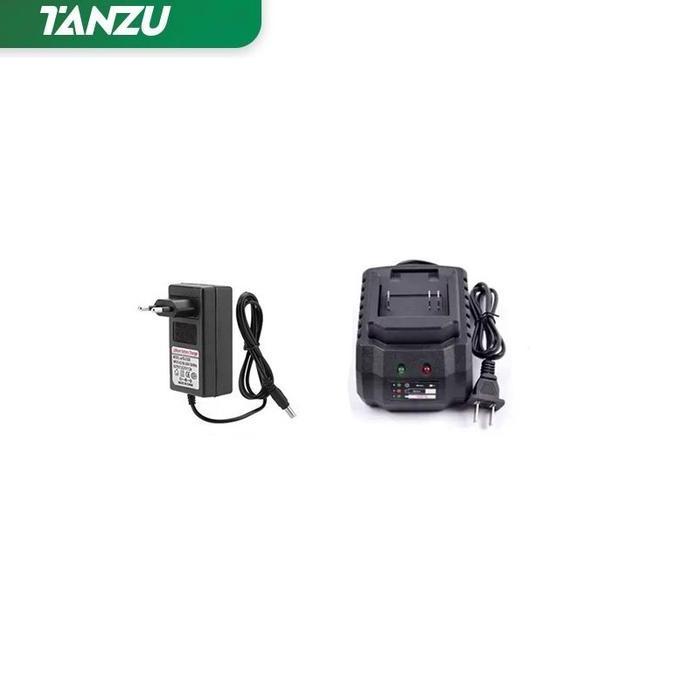 XARANA TANZU Pengisi Daya Baterai 21V untuk Peralatan Elektronik Charger Cepat Kompatibel dengan Ber