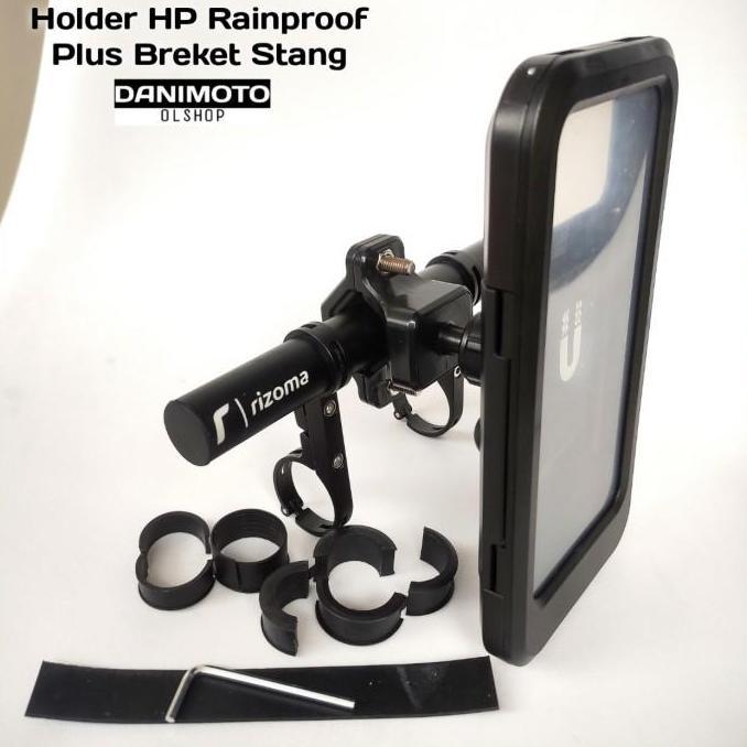 HOLDER HP MOTOR WATERPROOF ANTI AIR NMAX XMAX PCX ADV VARIO AEROX BEAT
