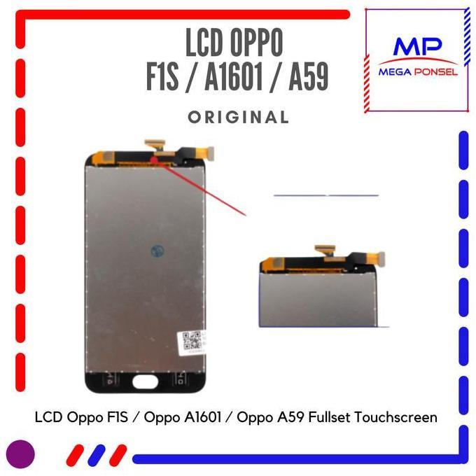 LCD Oppo F1S / A1601/ A59 Fullset Touchscreen Original