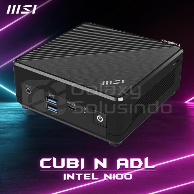 MSI CUBI N ADL Kit Mini PC - Intel N100