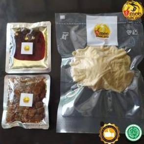 [Paket Mie Ayam Frozen] Mie Basah Telur Ayam Kampung + Minyak Bumbu Pasti Diskon