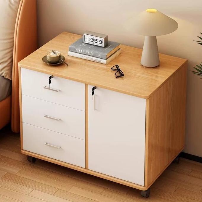 [YUHUUU] ALOVE Lemari Arsip Dengan Kunci Cabinet Cabinet Laci Dokumen Lemari File Rumah & Sekolah me