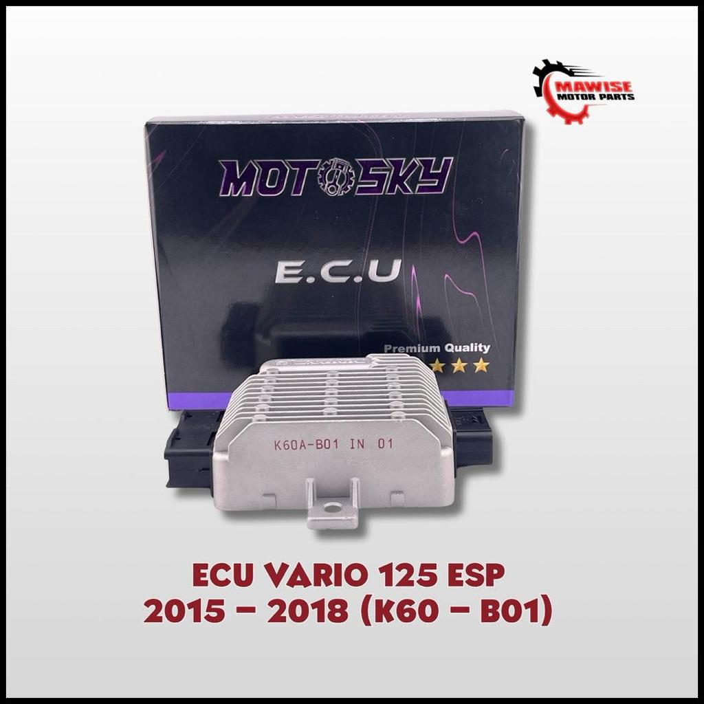 Ecu Vario 125 Esp 2015-2018 K60-B01 Motosky Ecu Engine Control Unit Vario 125 Fi Led 2015 - 2018 K60