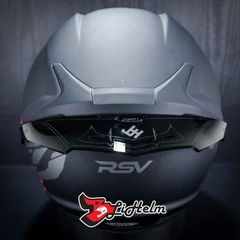 TERBARU SPOILER RSV FF500 / RSV 300 / SPOILER HELM RSV FF500/RSV300 HITAM BENING MURAH KUALITAS MEWA