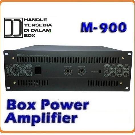 Box Power Amplifier M-900 Box Ampli. M-900 Bell M900 Box Audio Sound System Bell Terbatas