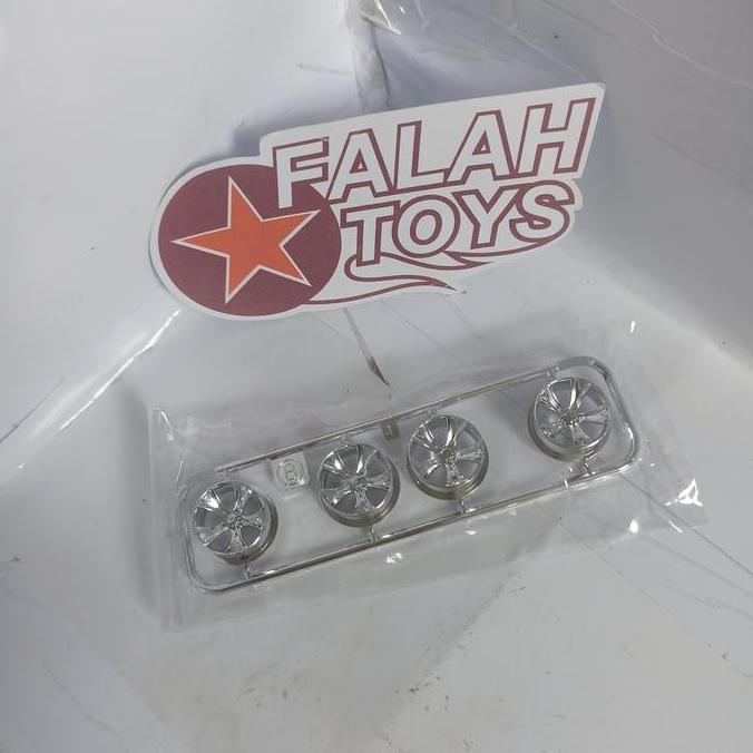 Tamiya Velg A Spoke Medium Silver Plated loose Part