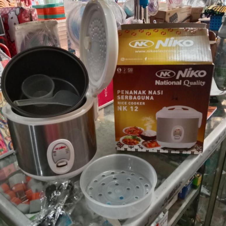 HOT SALE MAGIC COM KECIL 1,2 LITER NIKO NK12 RICE COOKER KECIL MAGIC JAR