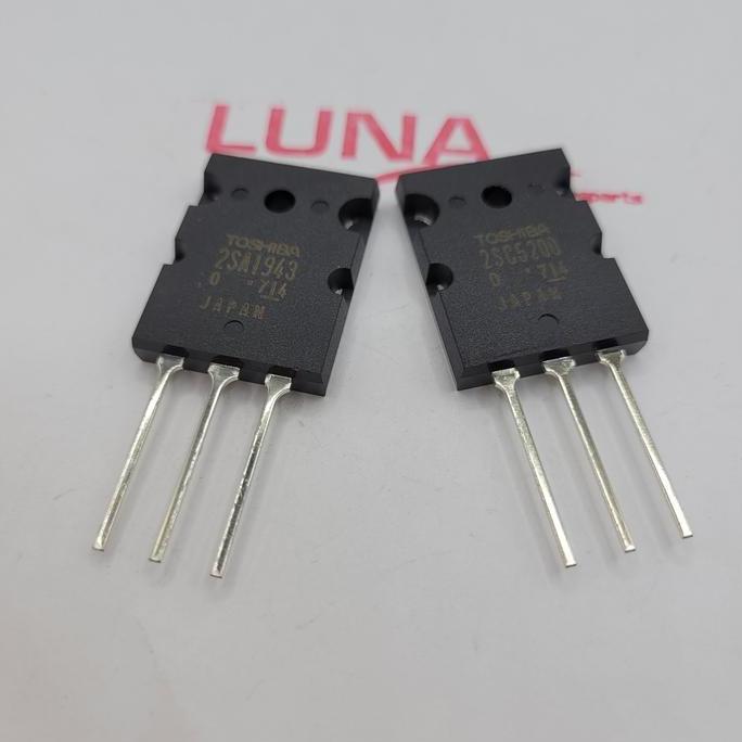 Transistor 1943 5200 Sa1943 Sc5200 Ori Toshiba Forsale