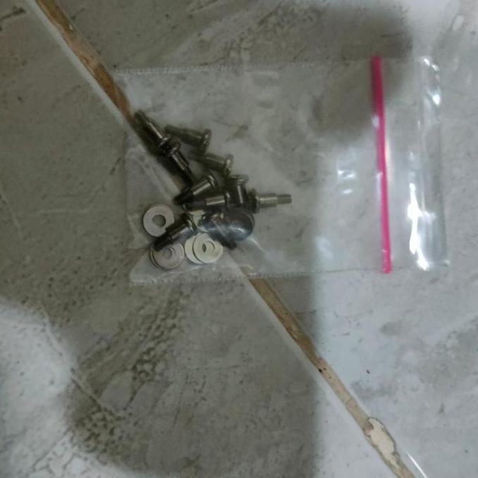 baut roller + ring 10 pcs