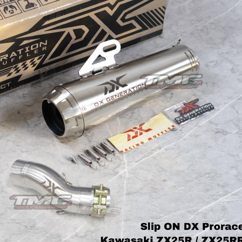 BIG SALE Knalpot Slip On ZX25 ZX25R ZX25RR by DX Generation
