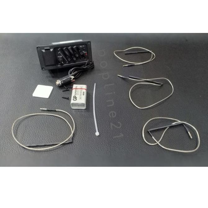 Paket Piezo Kecapi / Paket Equalizer untuk Kecapi / Paket Spul Kecapi
