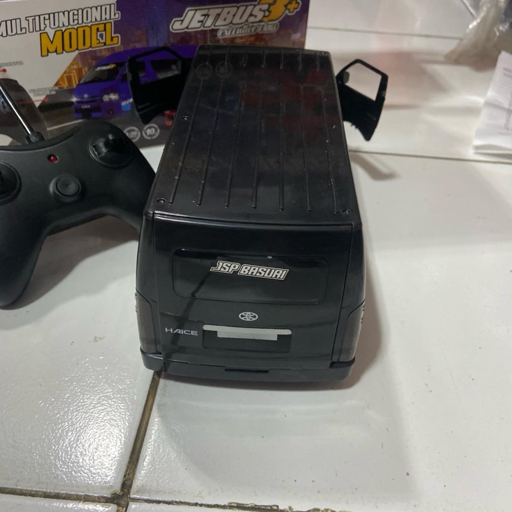 Promo Terbaru Mobil Remote Control Hiace Travel Car Rc Basuri Telolet Mainan Mobil Rc