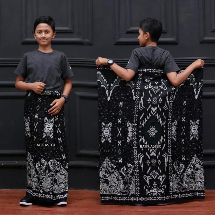 Sarung Anak/ Sarung Batik Berkualitas Motif Nu/ Sarung Astex Exlusive Logo Nu