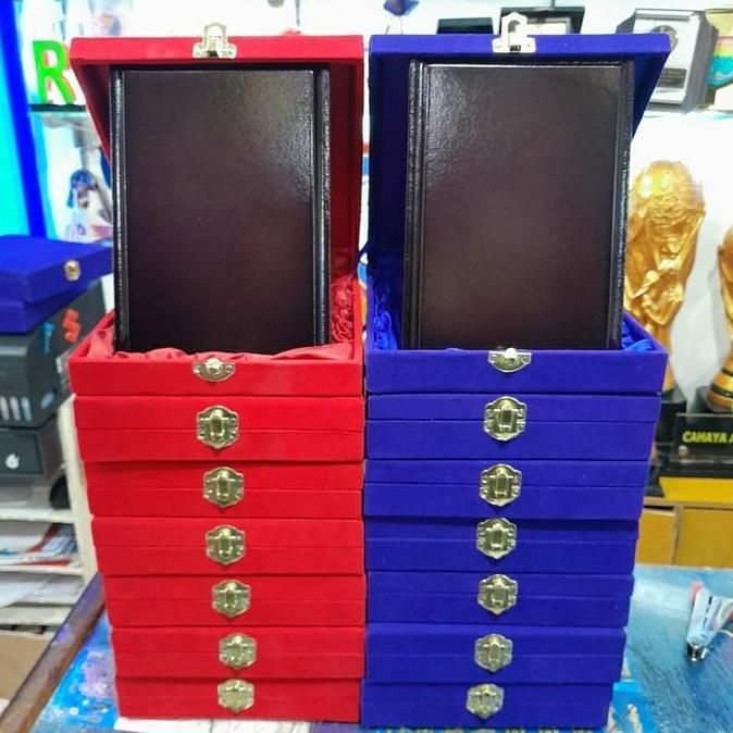 Plakat Kayu Polos ( Kayu + Box) Uk 12 x 18cm