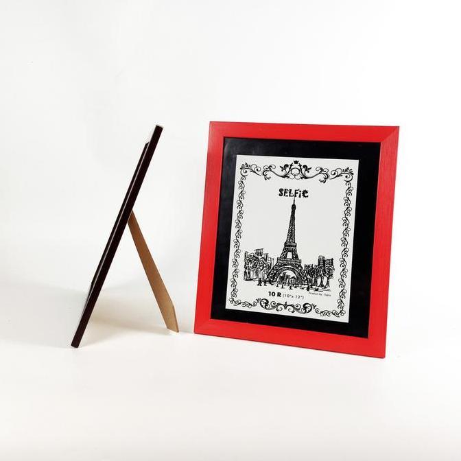 Topla Frame Motif Kayu 10R Frame Foto Bingkai Foto Dinding bingkai  profil