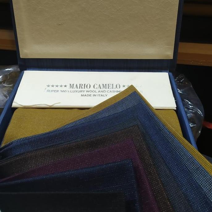 Kain semi wool shining. kain semi woll. bahan seragam dinas Original