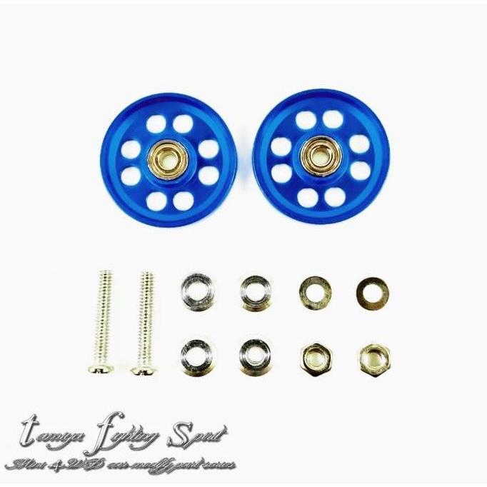 Rep Roller Tamiya 19mm HG Aluminum Marking 8 Spoke 95213 Deep Blue - R807
