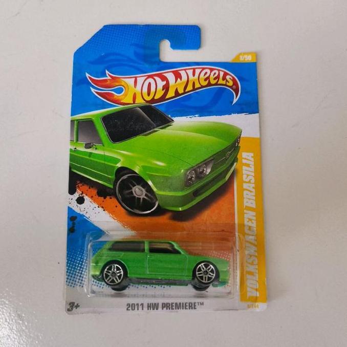 Hot Wheels Volkswagen Brasilia 2011 HW Premiere - Mainan Diecast