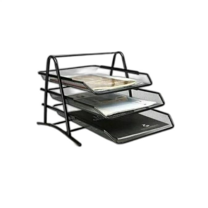 Document tray 3 susun besi v tech
