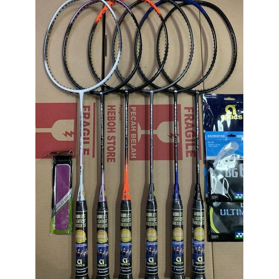 Raket Badminton APACS NEW NANO FUSION 725 Grip 6u G2