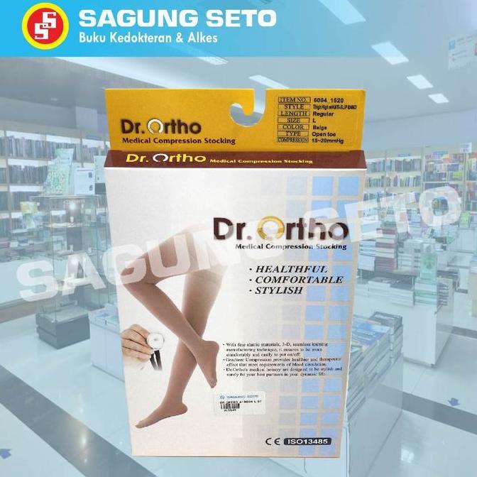 DR ORTHO A-6004_1520 L MEDICAL COMPRESSION STOCKING OPEN TOE REGULER