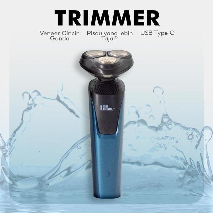 Alat Cukur Jenggot Portable Multifungsi USB Cukur Elektrik GFPX-8806 Pencukur Kumis Jenggot Portable