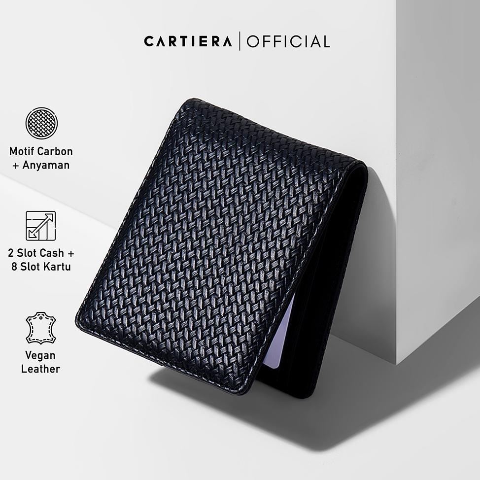 ORIGINAL CARTIERA ZED WALLET DOMPET LIPAT BIFOLD KARTU DAN UANG PRIA WANITA PREMIUM