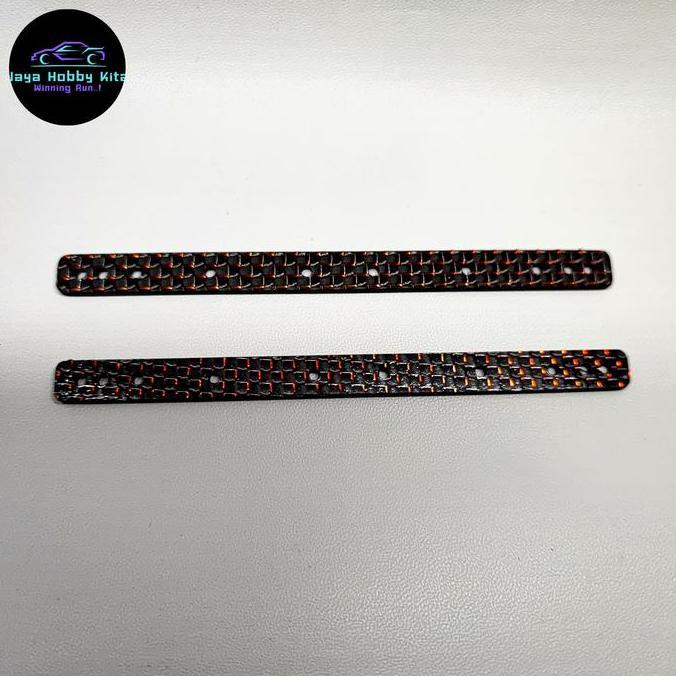 Promo Rep Tamiya 95008 Hg Carbon Stick Red Lame 2 Mm Cod