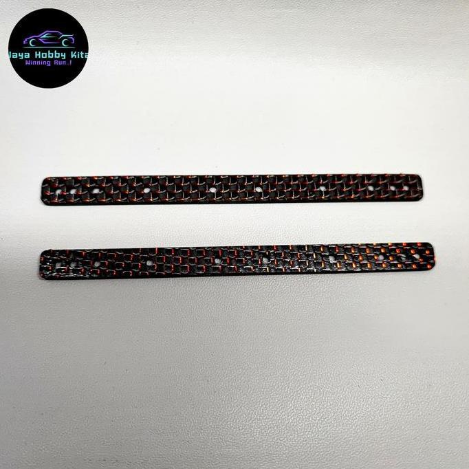 Promo Rep Tamiya 95008 Hg Carbon Stick Red Lame 2 Mm Cod