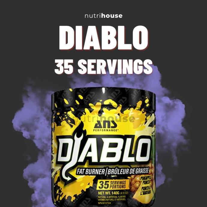 ANS Diablo Fat Burner 35 servings PWO with Fat Burner