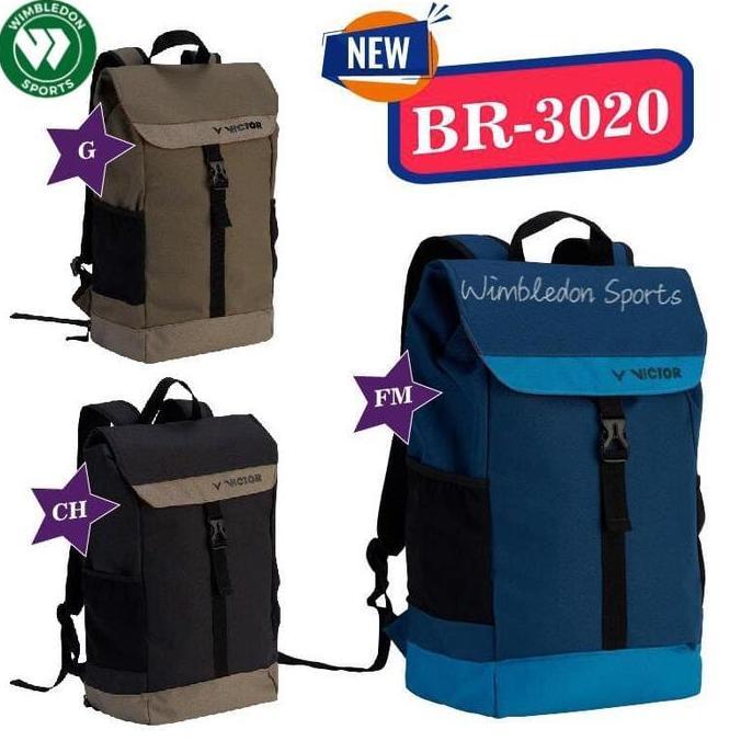 Tas Badminton Backpack Victor BR 3020CM BR3020 G BR3020 FM
