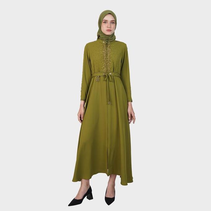 Super Sale, Hikmat D3015 - Rosella Luxe Gamis Abaya Wanita