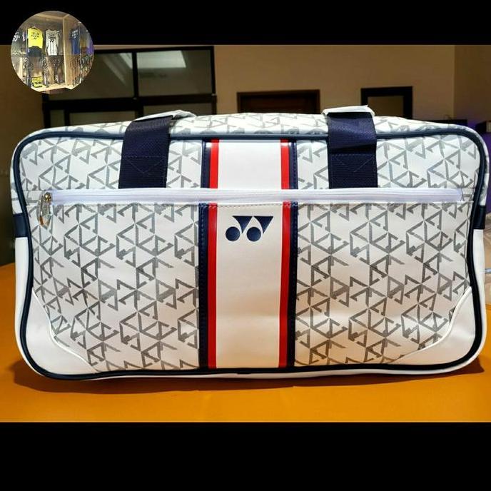 YONEX COMPACT BAG/TAS RAKET YONEX 249BT007U. (White color).KR e. For Badminton,Tennis,Squash